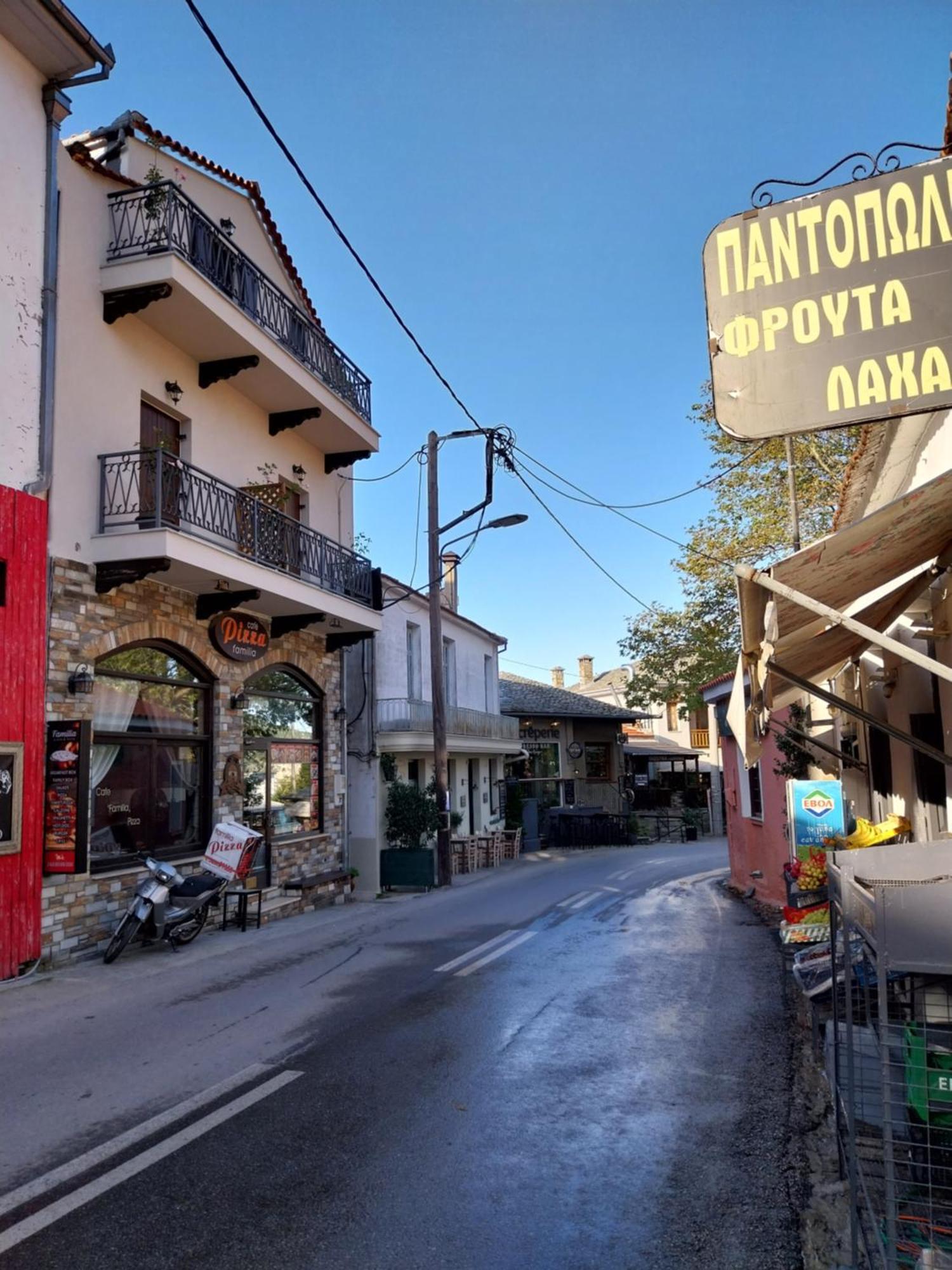 Marousos Central Guesthouse Portariá Dış mekan fotoğraf