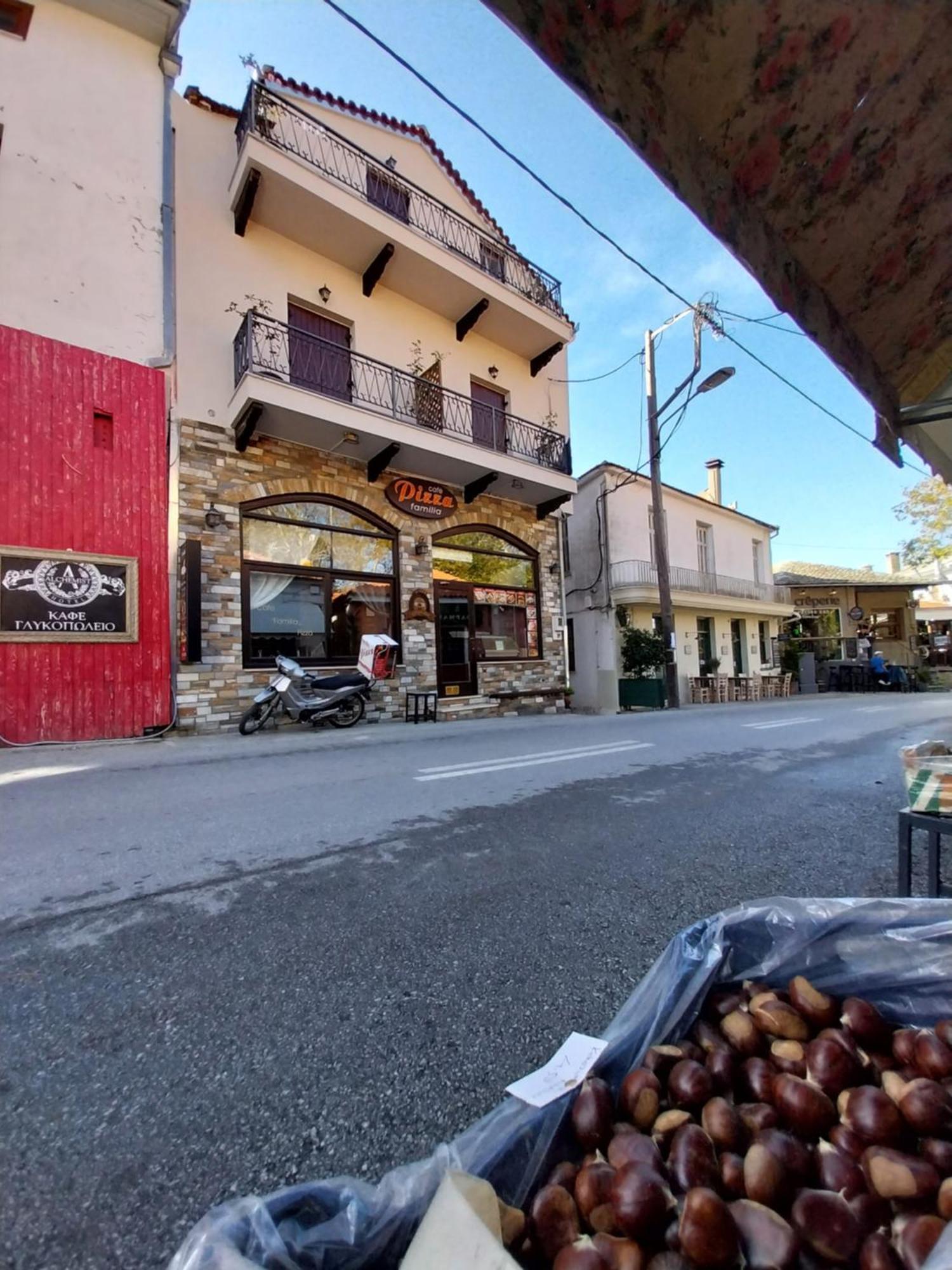 Marousos Central Guesthouse Portariá Dış mekan fotoğraf